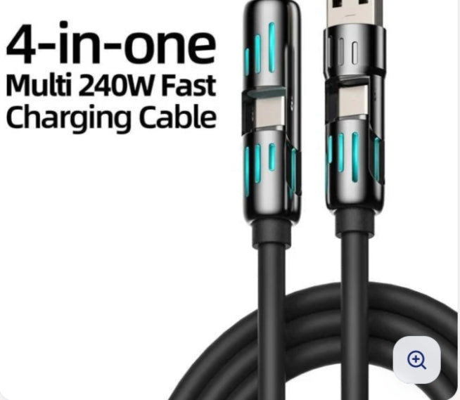 4-in-1 Multi USB Charging Cable